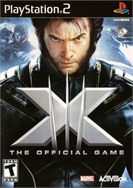 Box cover for X-Men - The Official Game on the Sony Playstation 2.