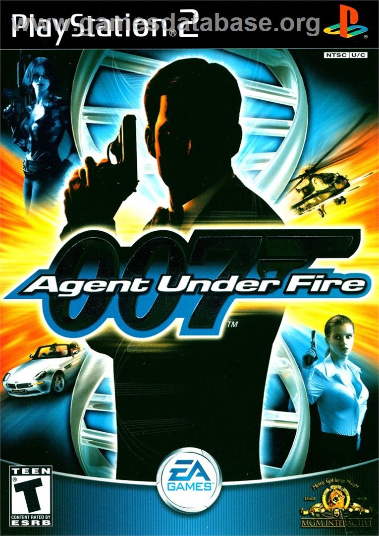 007 - Agent Under Fire - Sony Playstation 2 - Artwork - Box