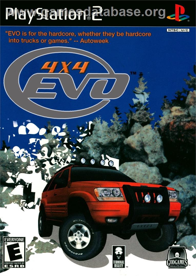 4x4 Evolution - Sony Playstation 2 - Artwork - Box