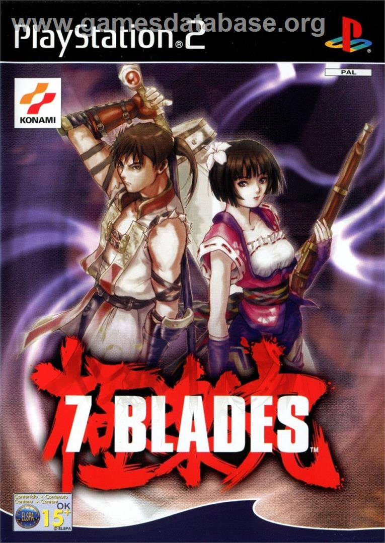 7 Blades - Sony Playstation 2 - Artwork - Box