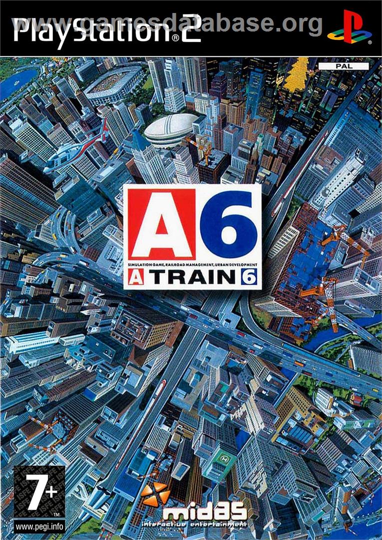 A-train 6 - Sony Playstation 2 - Artwork - Box