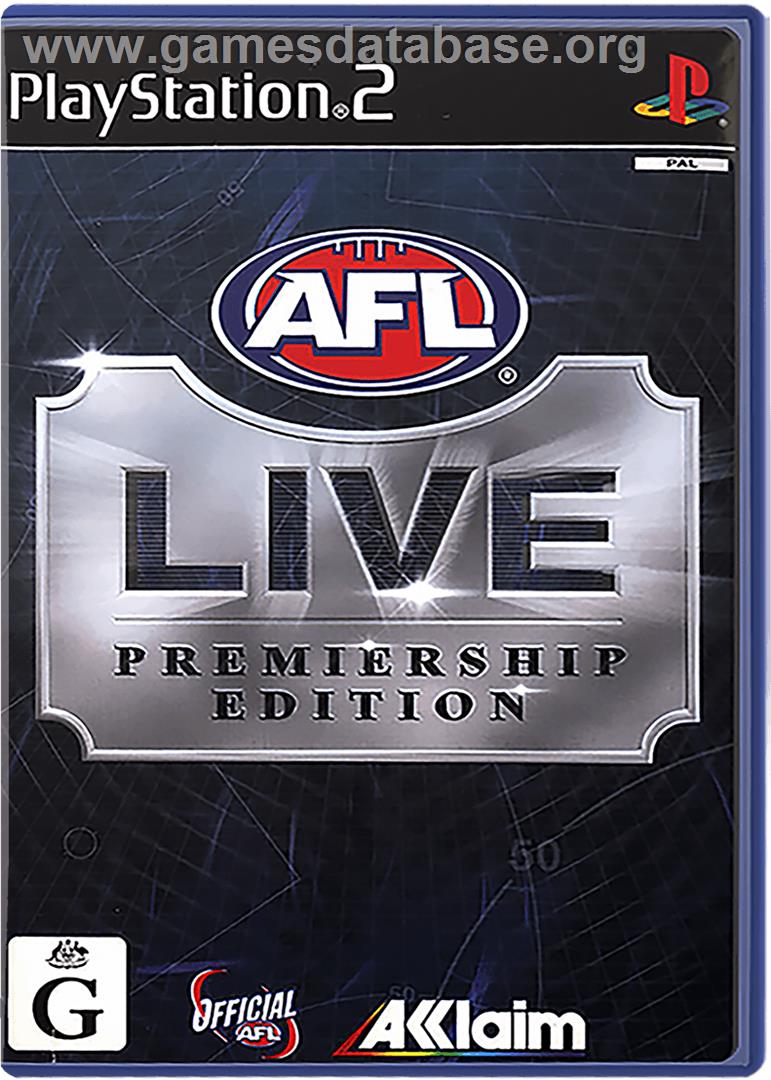 AFL Live Premiership Edition - Sony Playstation 2 - Artwork - Box