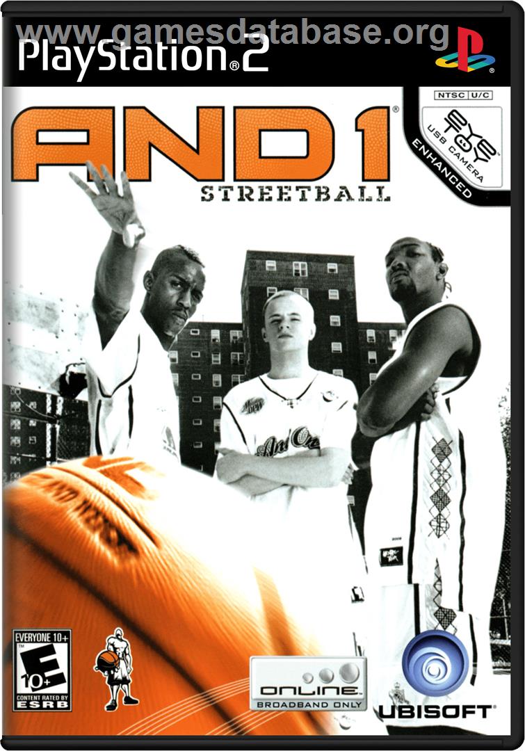 AND 1 Streetball - Sony Playstation 2 - Artwork - Box