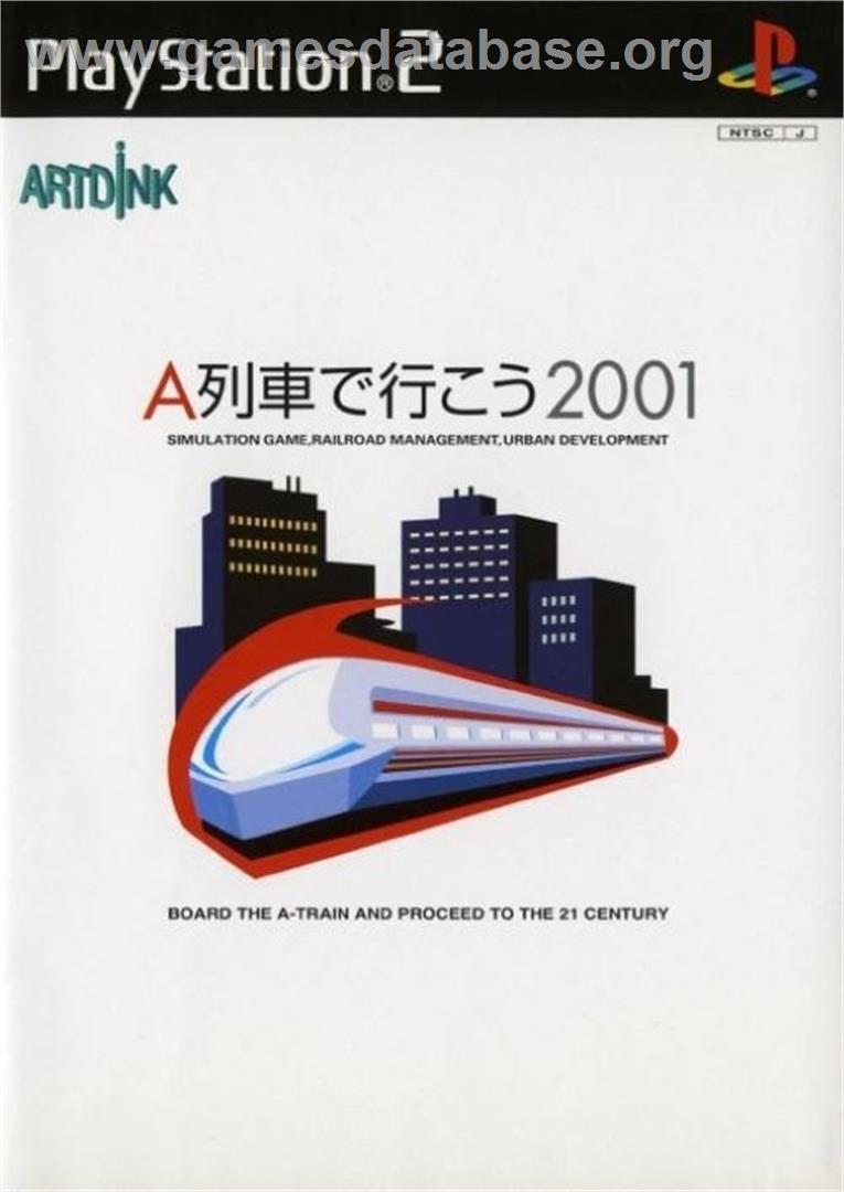 A Ressha de Ikou 2001 - Sony Playstation 2 - Artwork - Box