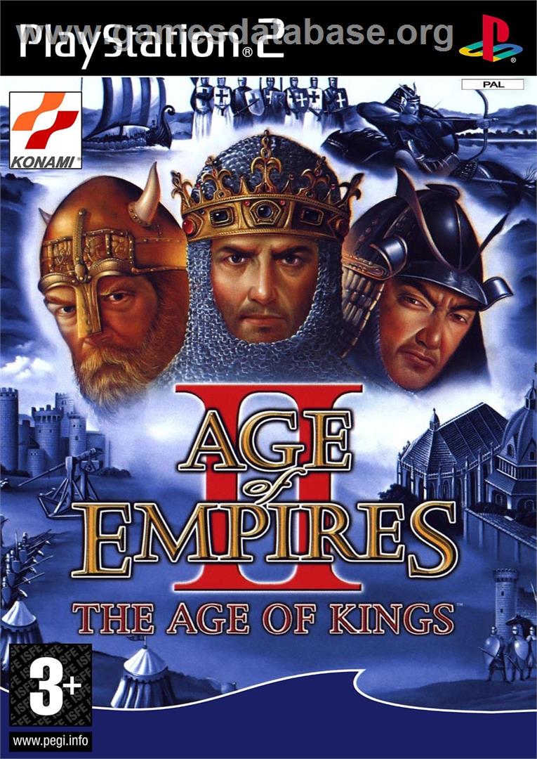 Age Of Empires 2 - The Age Of Kings - Sony Playstation 2 - Artwork - Box