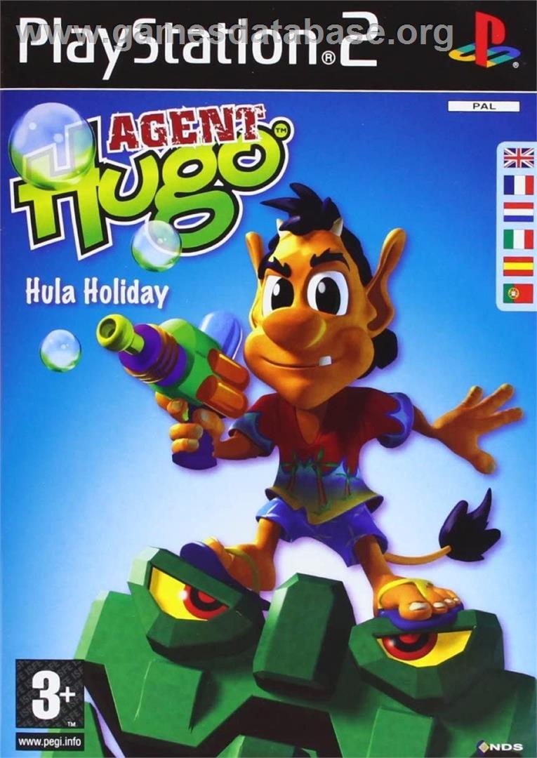 Agent Hugo - Hula Holiday - Sony Playstation 2 - Artwork - Box