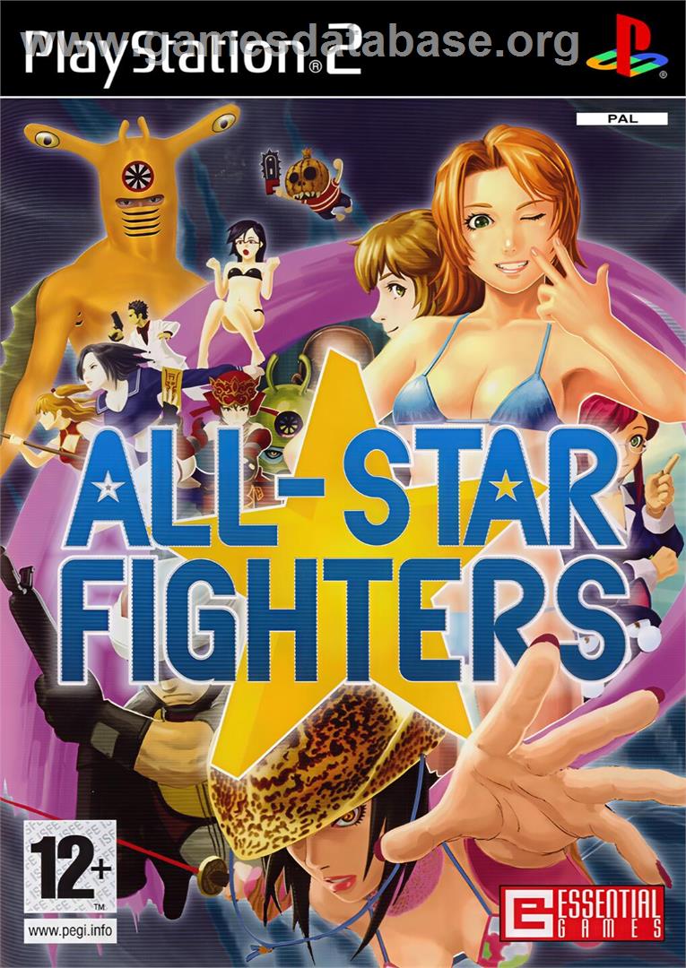 All-star Fighters - Sony Playstation 2 - Artwork - Box