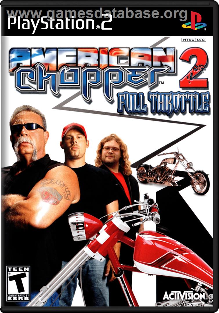 American Chopper 2: Full Throttle - Sony Playstation 2 - Artwork - Box