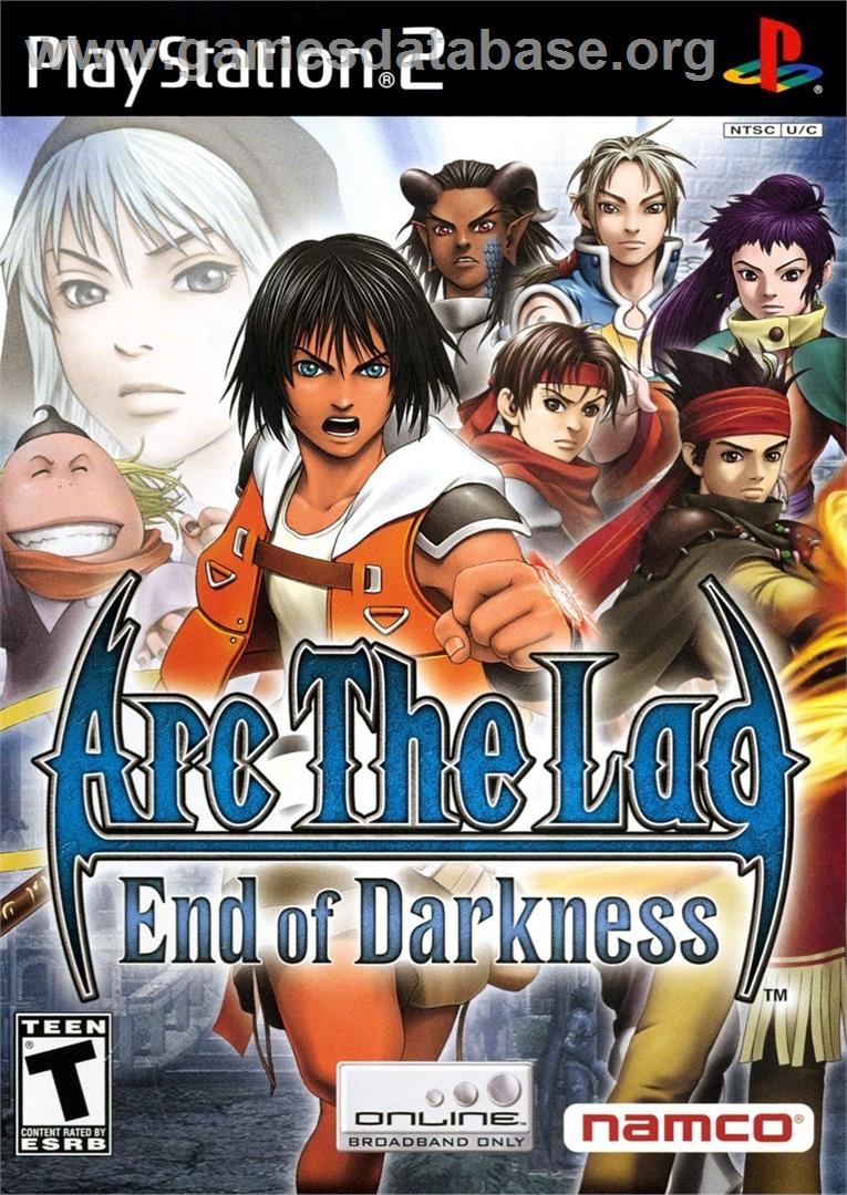 Arc The Lad - End Of Darkness - Sony Playstation 2 - Artwork - Box