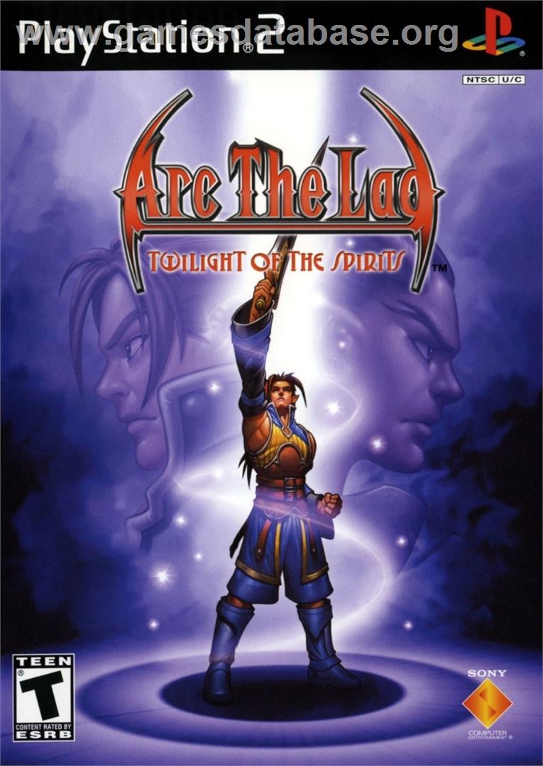 Arc the Lad - Twilight of the Spirits - Sony Playstation 2 - Artwork - Box