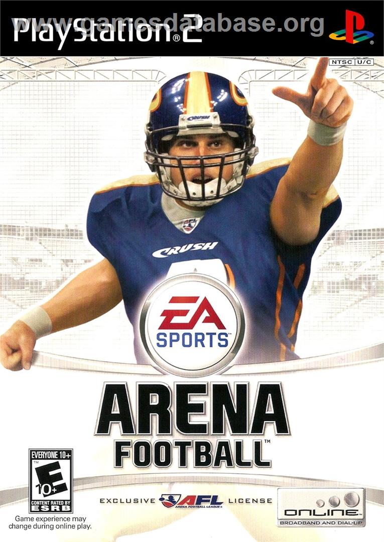 Arena Football - Sony Playstation 2 - Artwork - Box