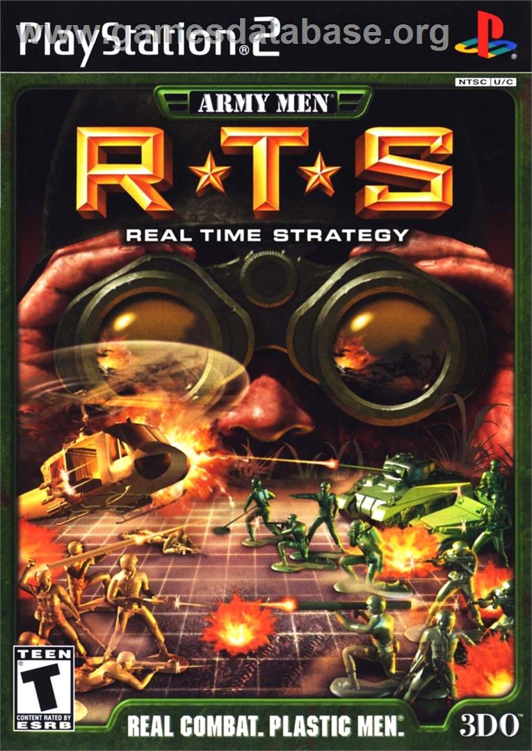 Army Men - RTS - Sony Playstation 2 - Artwork - Box