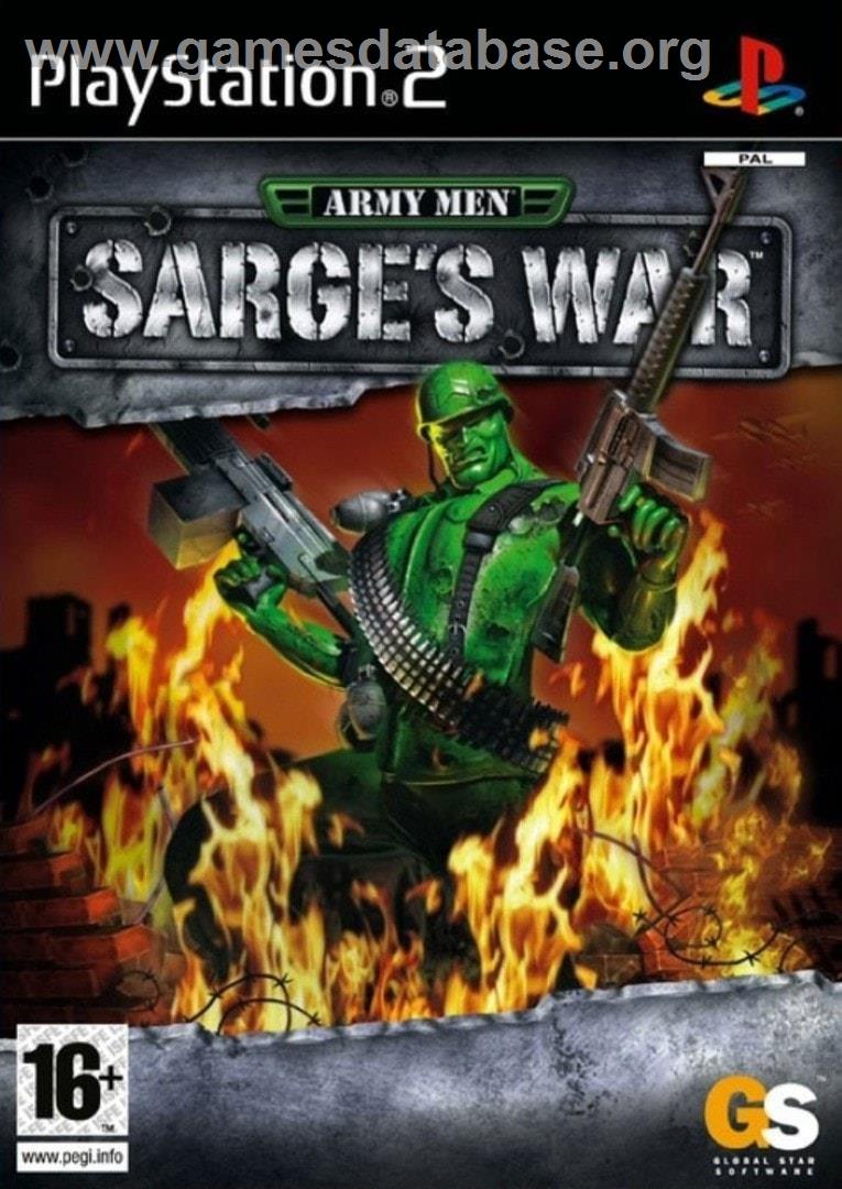 Army Men - Sarge's War - Sony Playstation 2 - Artwork - Box