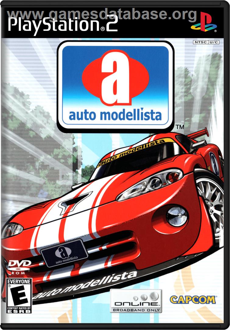 Auto Modellista - Sony Playstation 2 - Artwork - Box