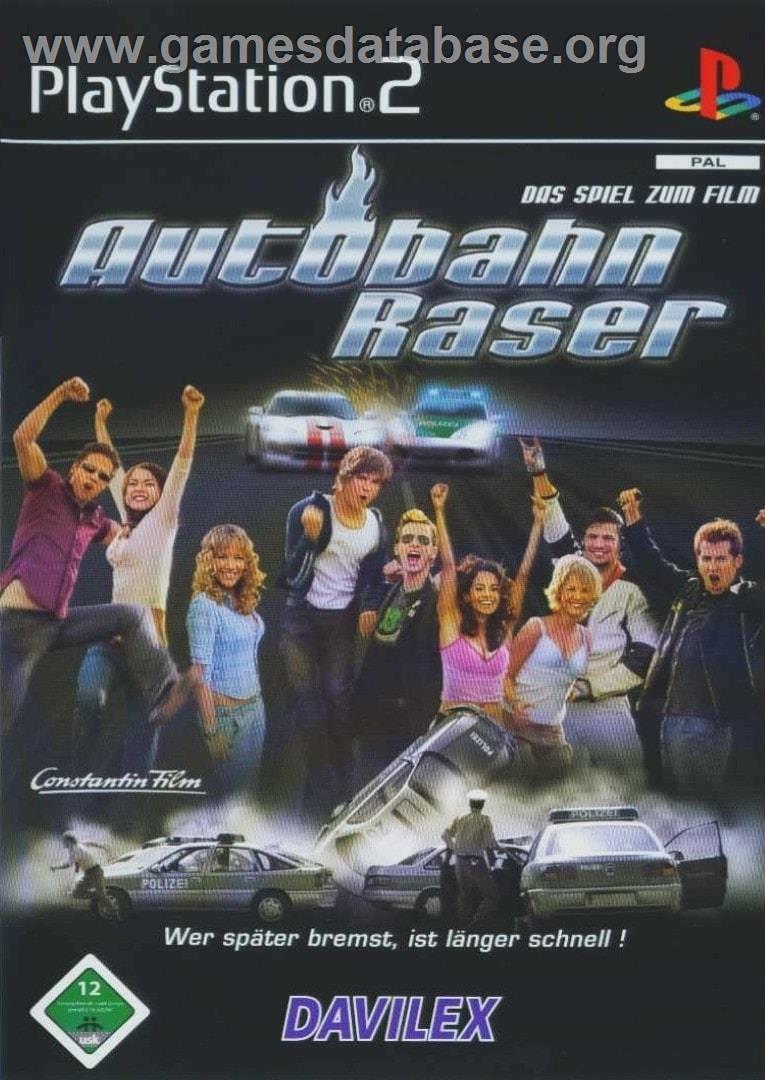 Autobahn Raser - Das Spiel Zum Film - Sony Playstation 2 - Artwork - Box