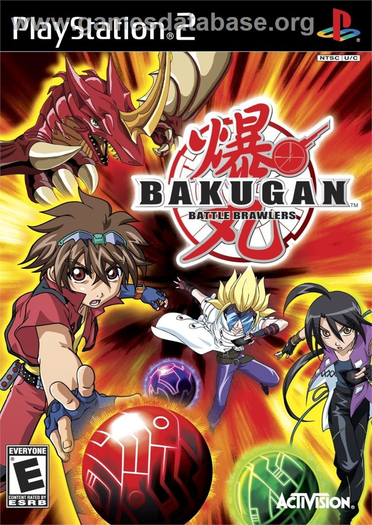 Bakugan Battle Brawlers - Sony Playstation 2 - Artwork - Box