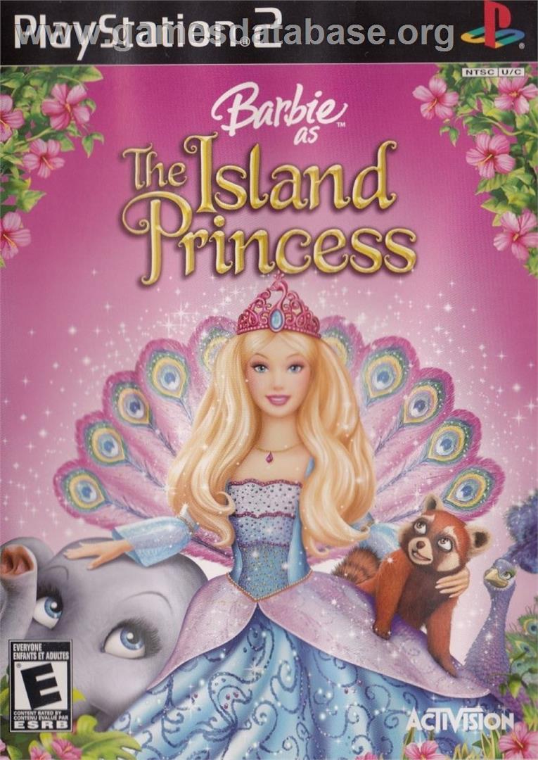 Barbie As The Island Princess - Sony Playstation 2 - Artwork - Box