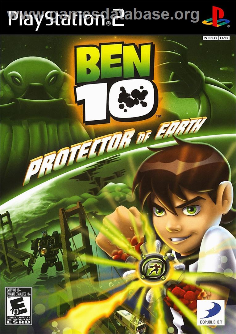Ben 10 - Protector Of Earth - Sony Playstation 2 - Artwork - Box