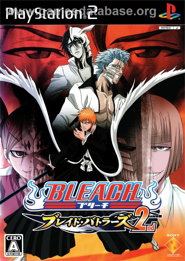 Bleach - Blade Battlers 2nd - Sony Playstation 2 - Artwork - Box