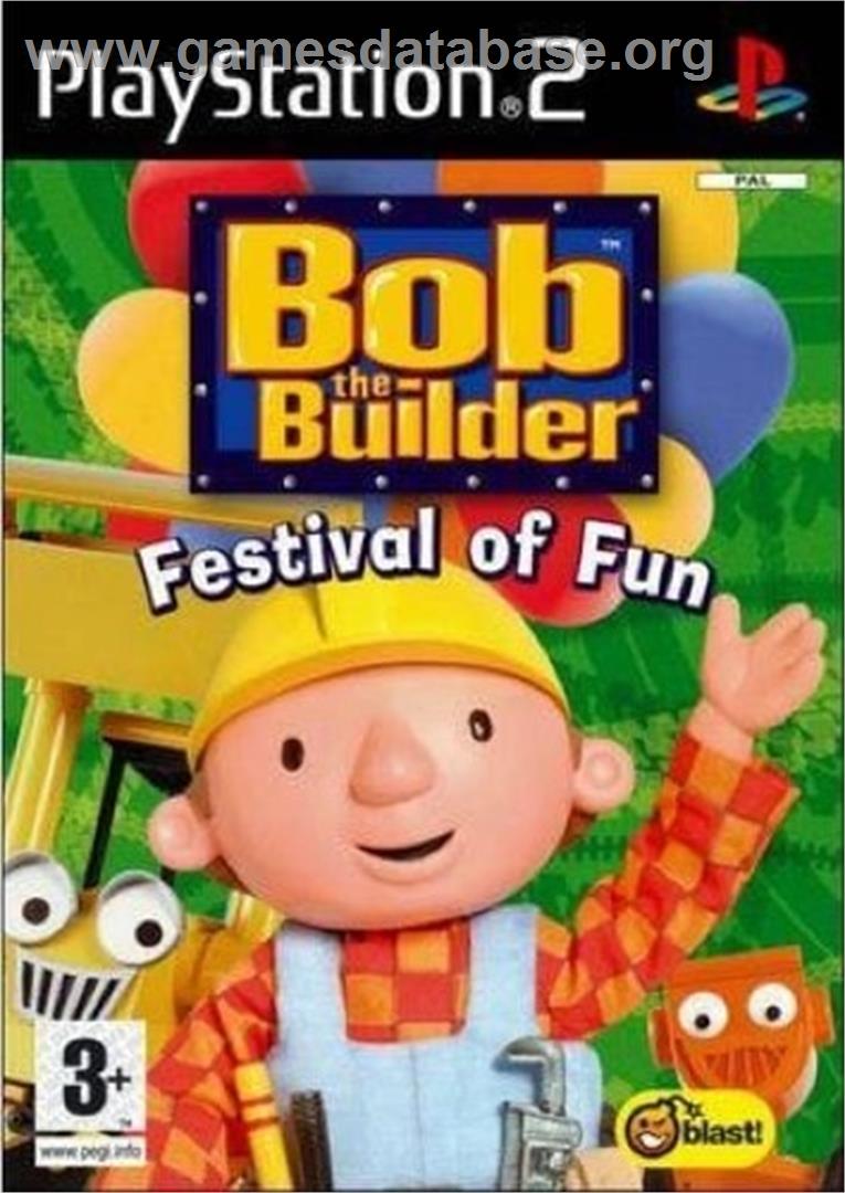 Bob The Builder - Festival Of Fun - Sony Playstation 2 - Artwork - Box
