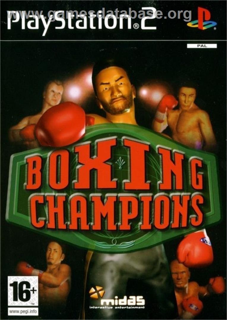 Boxing Champions - Sony Playstation 2 - Artwork - Box