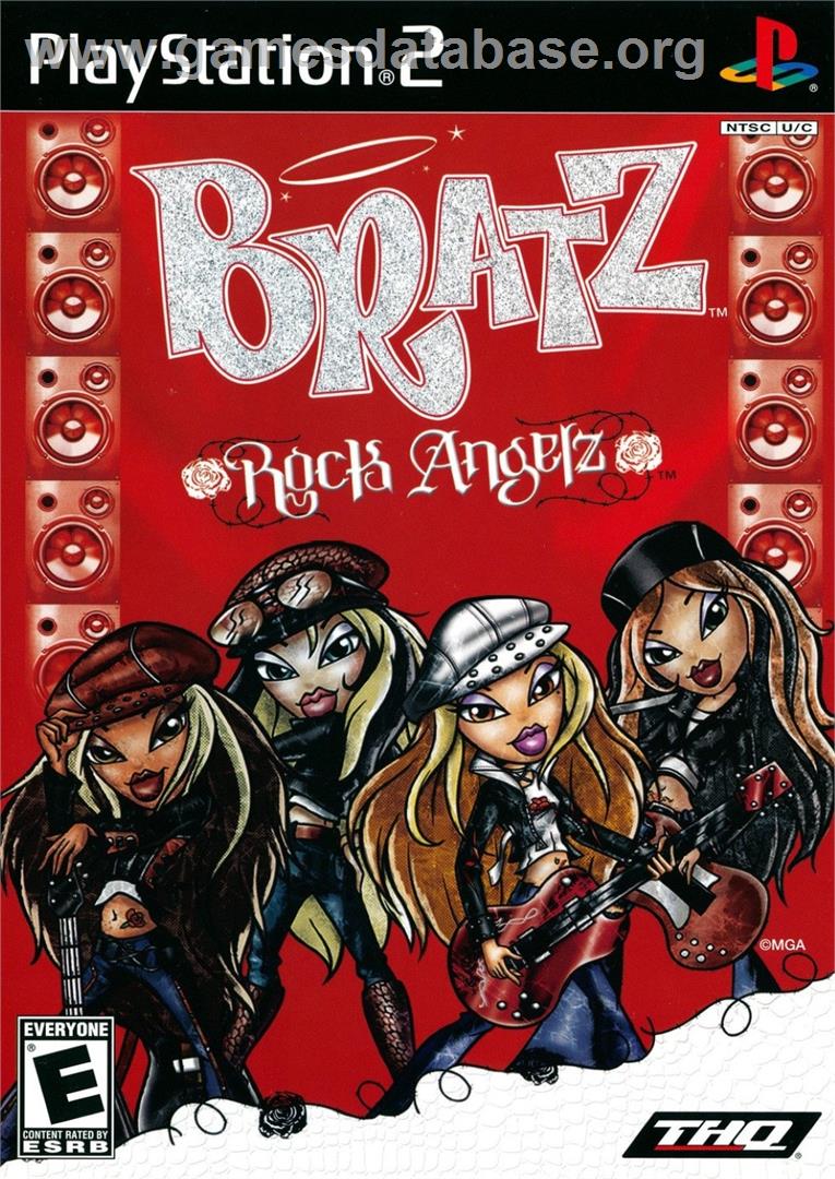 Bratz - Rock Angelz - Sony Playstation 2 - Artwork - Box