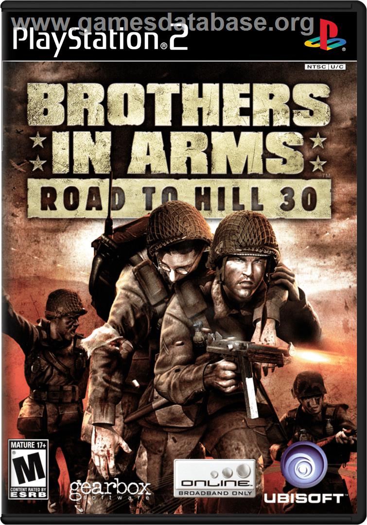 Brothers in Arms: Road to Hill 30 - Sony Playstation 2 - Artwork - Box