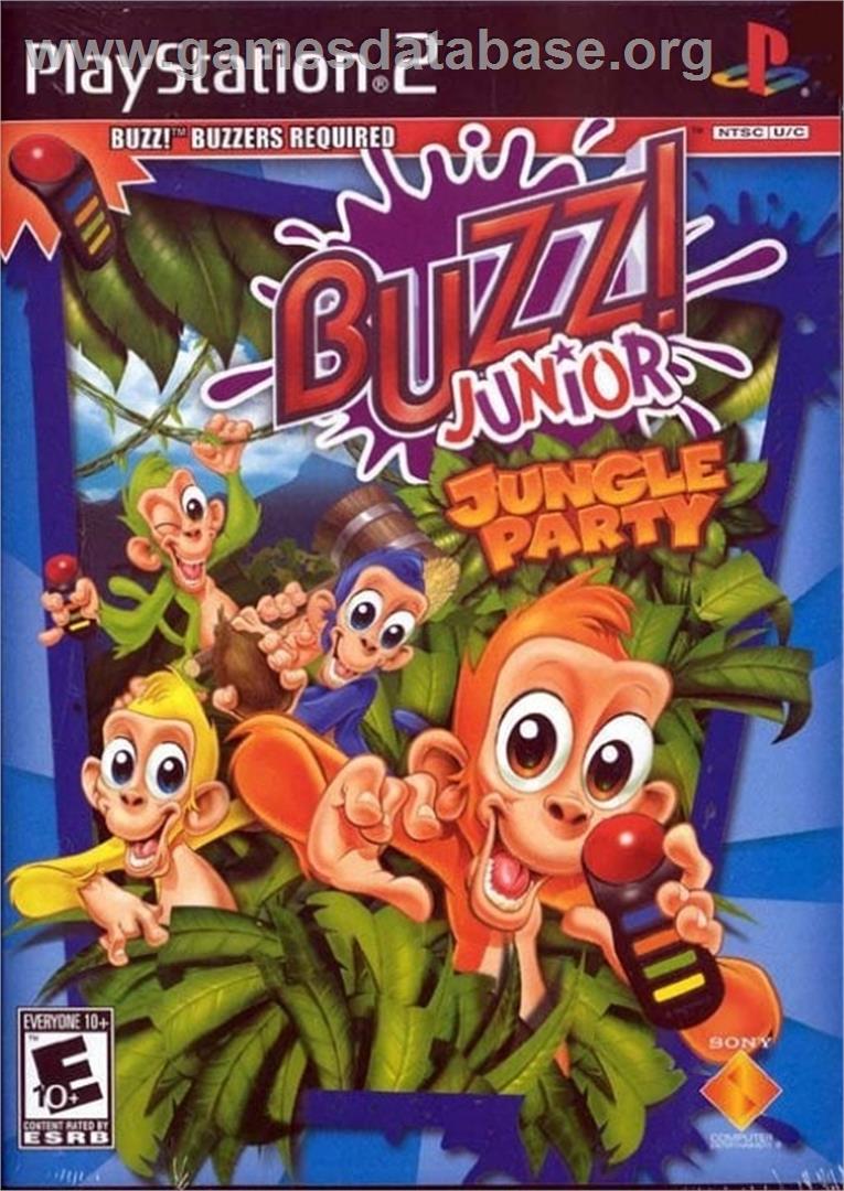 Buzz! Junior - Jungle Party - Sony Playstation 2 - Artwork - Box