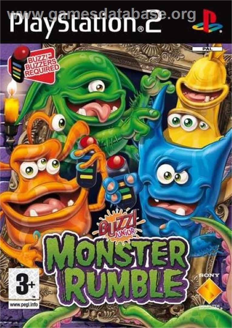Buzz! Junior - Monster Rumble - Sony Playstation 2 - Artwork - Box