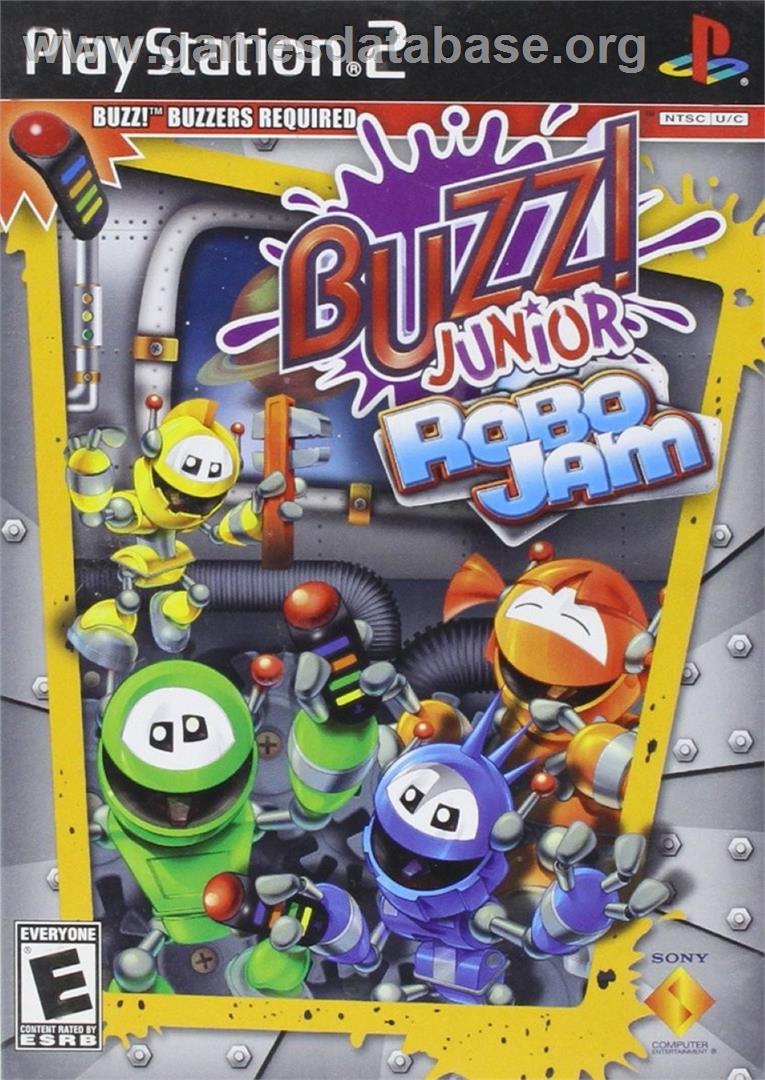 Buzz! Junior - Robojam - Sony Playstation 2 - Artwork - Box