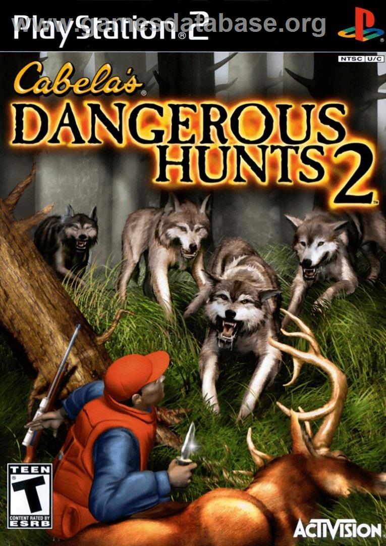 Cabela's Dangerous Hunts 2 - Sony Playstation 2 - Artwork - Box
