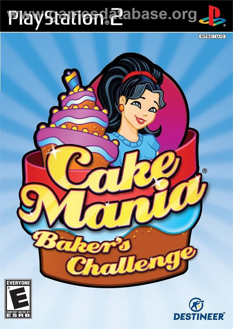 Cake Mania - Baker's Challenge - Sony Playstation 2 - Artwork - Box