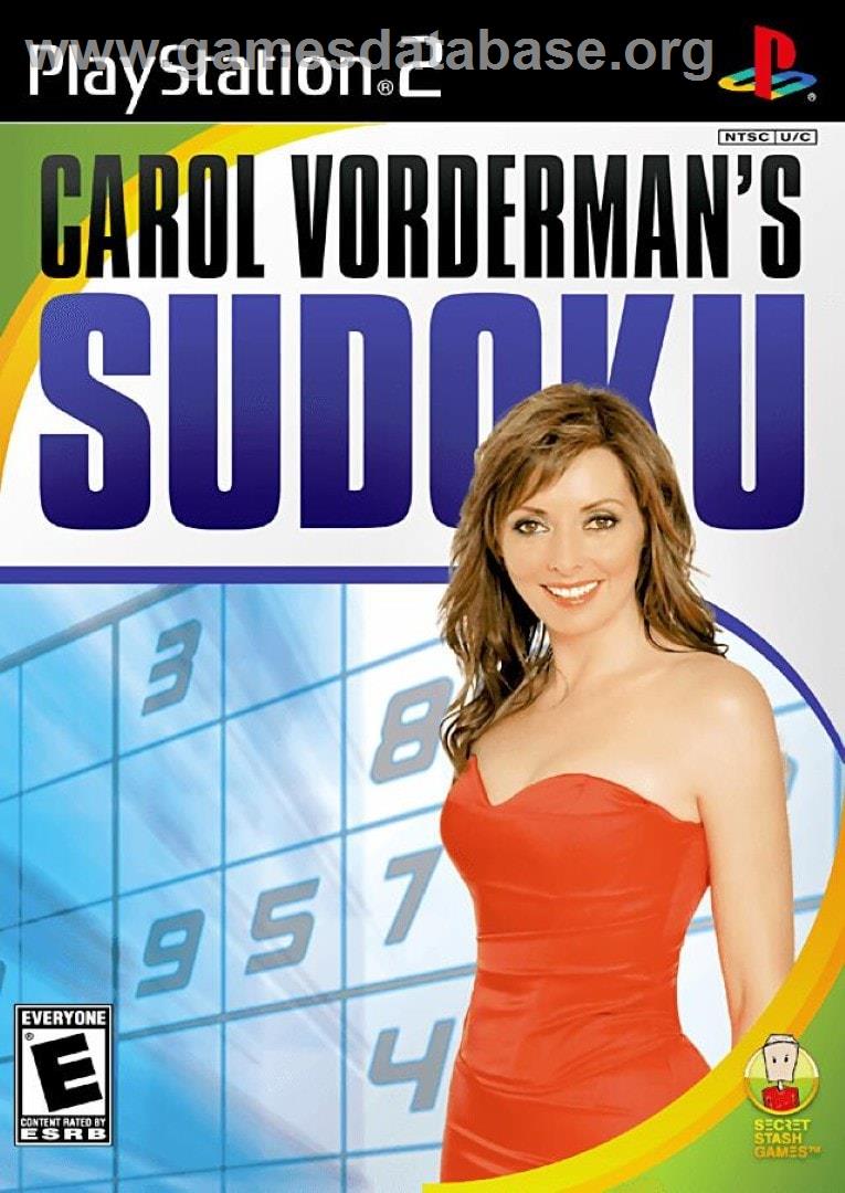 Carol Vorderman's Sudoku - Sony Playstation 2 - Artwork - Box