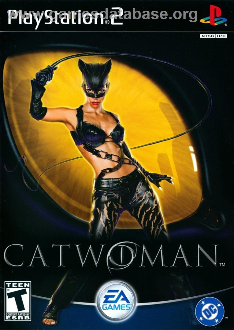 Catwoman - Sony Playstation 2 - Artwork - Box