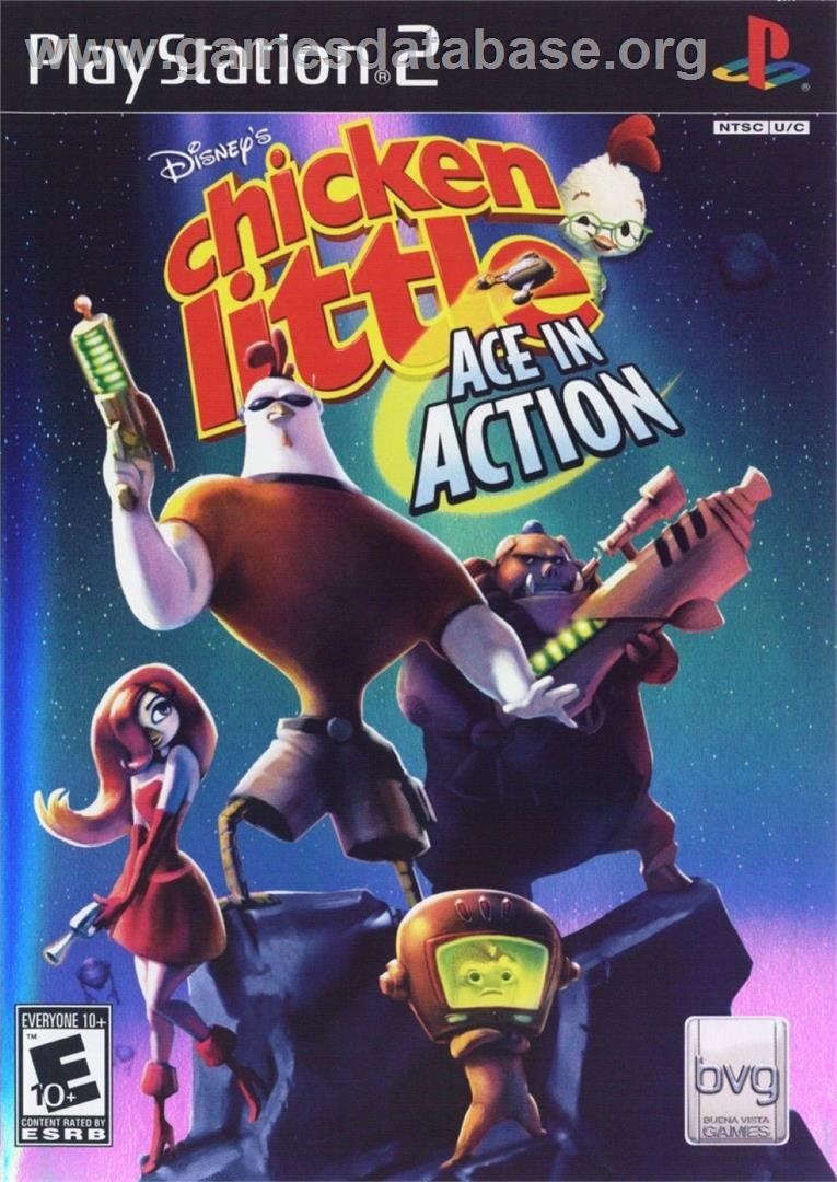 Chicken Little - Ace in Action - Sony Playstation 2 - Artwork - Box