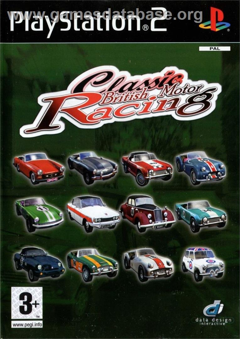 Classic British Motor Racing - Sony Playstation 2 - Artwork - Box