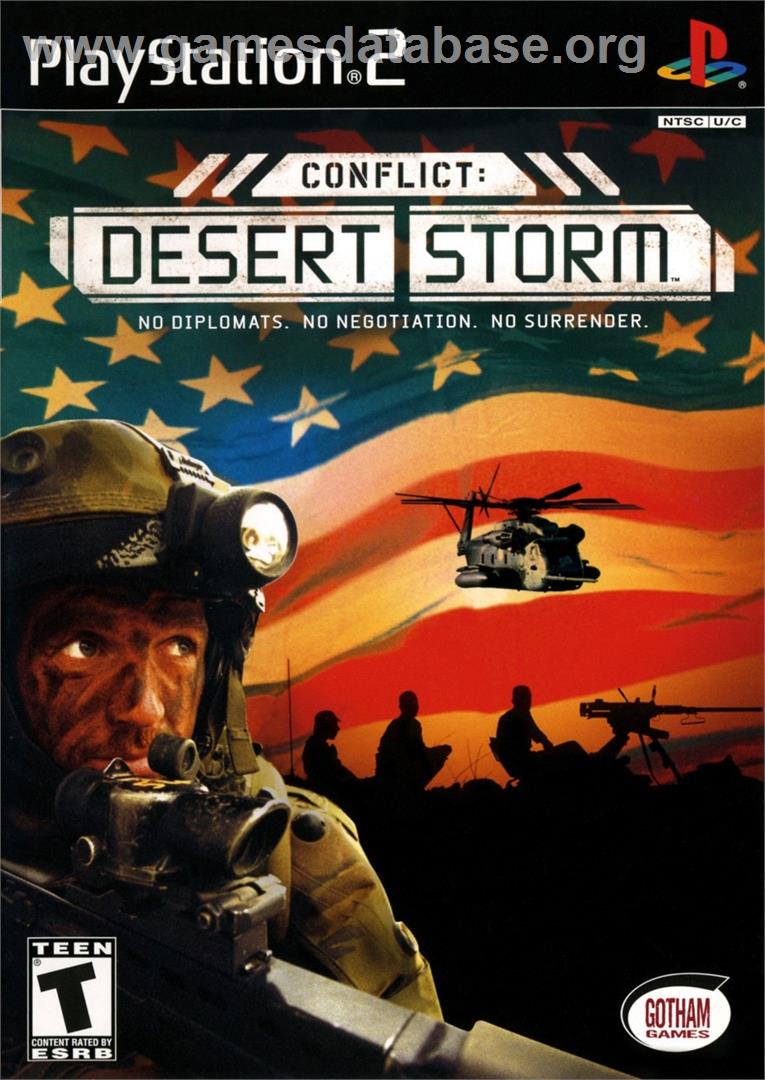 Conflict - Desert Storm - Sony Playstation 2 - Artwork - Box