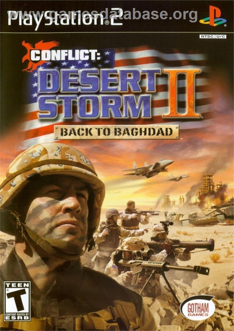 Conflict - Desert Storm 2 - Sony Playstation 2 - Artwork - Box