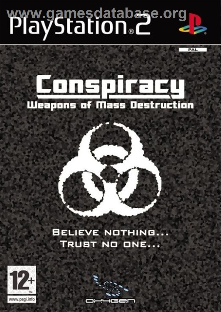 Conspiracy - Weapons of Mass Destruction - Sony Playstation 2 - Artwork - Box