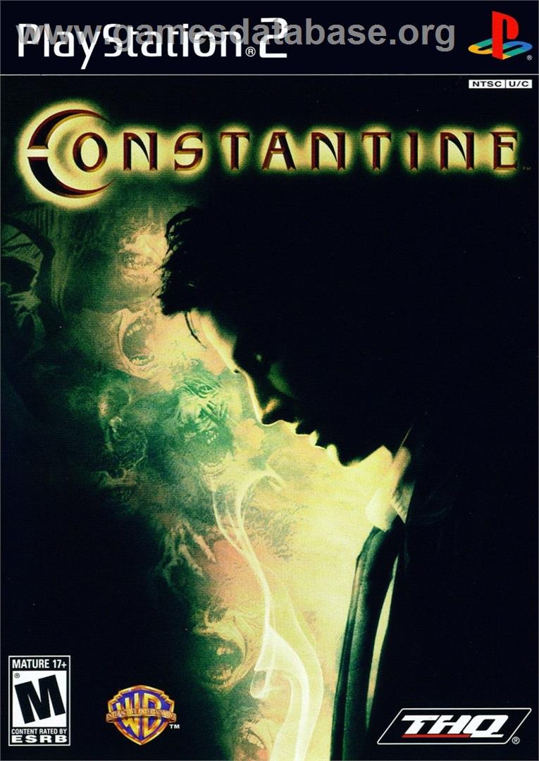 Constantine - Sony Playstation 2 - Artwork - Box