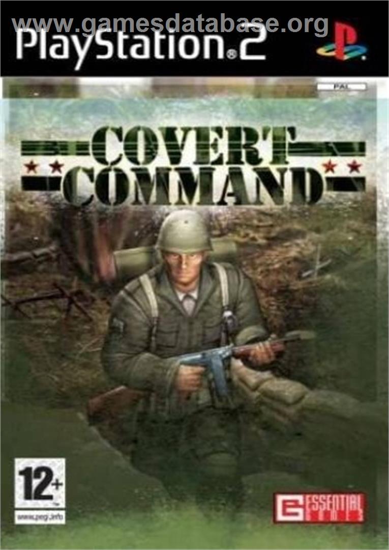 Covert Command - Sony Playstation 2 - Artwork - Box