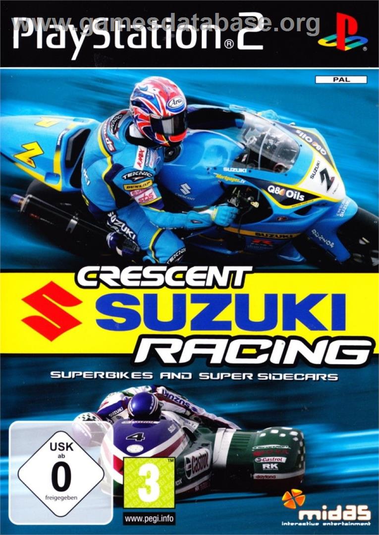Crescent Suzuki Racing - Superbikes And Super Sidecars - Sony Playstation 2 - Artwork - Box