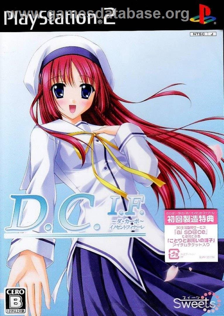 D.C.I.F. - Da Capo - Innocent Finale - Sony Playstation 2 - Artwork - Box