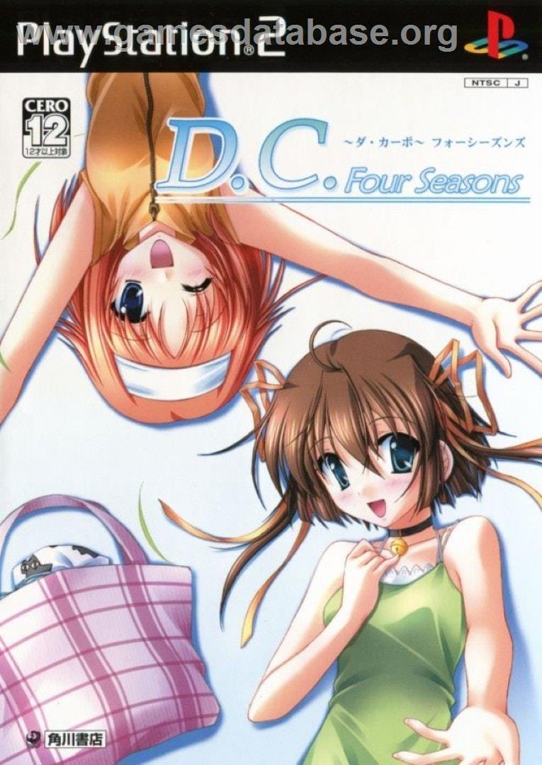 D.c.f.s. - Da Capo - Four Seasons - Sony Playstation 2 - Artwork - Box