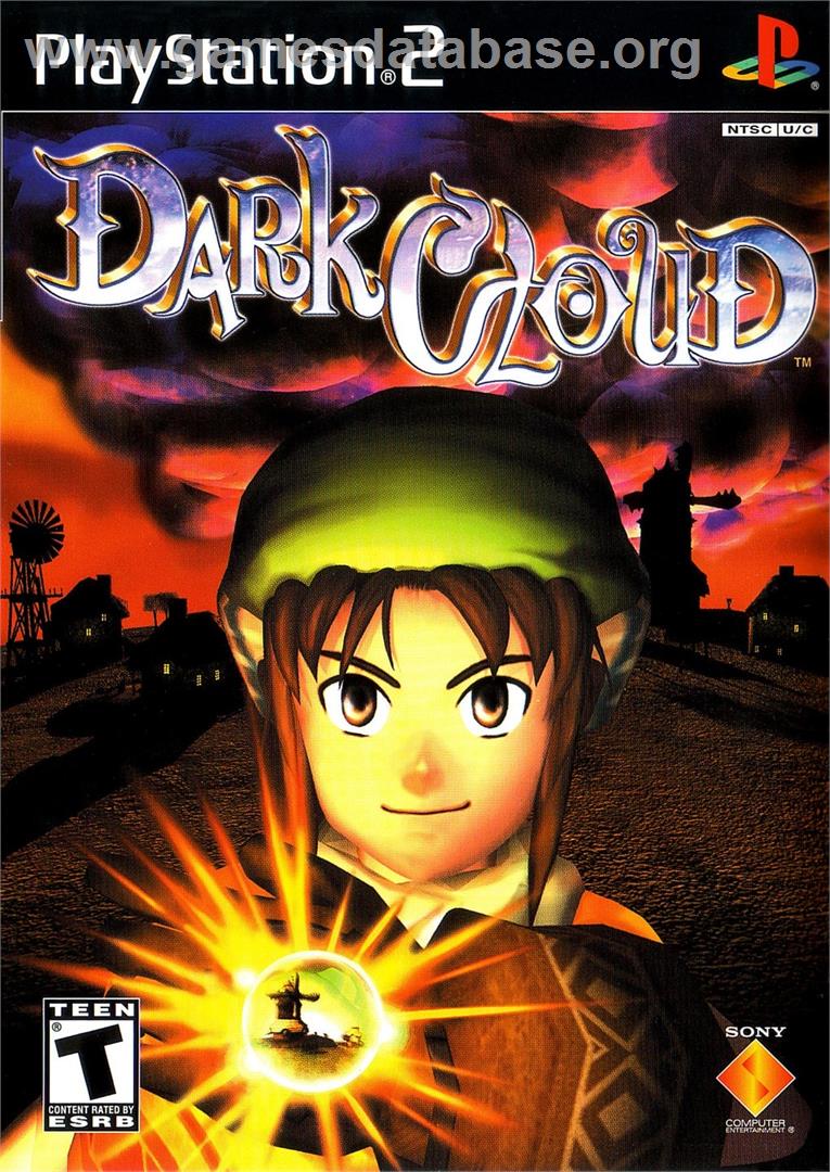 Dark Cloud - Sony Playstation 2 - Artwork - Box