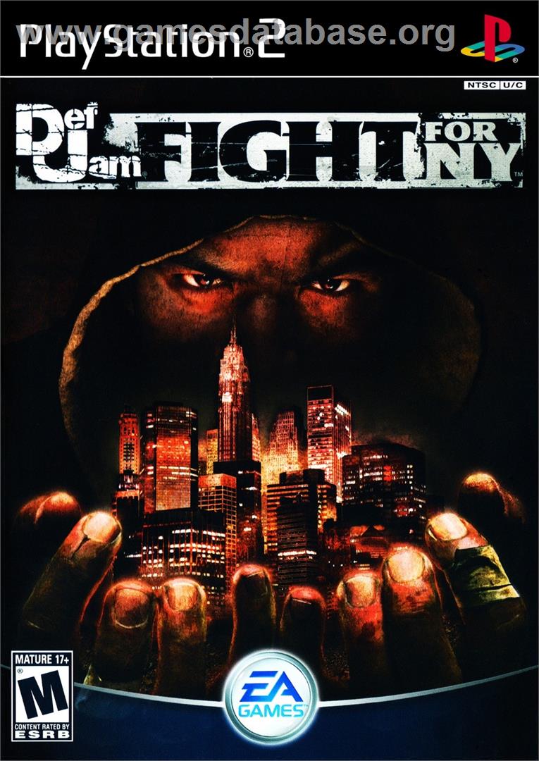 Def Jam Fight For Ny - Sony Playstation 2 - Artwork - Box
