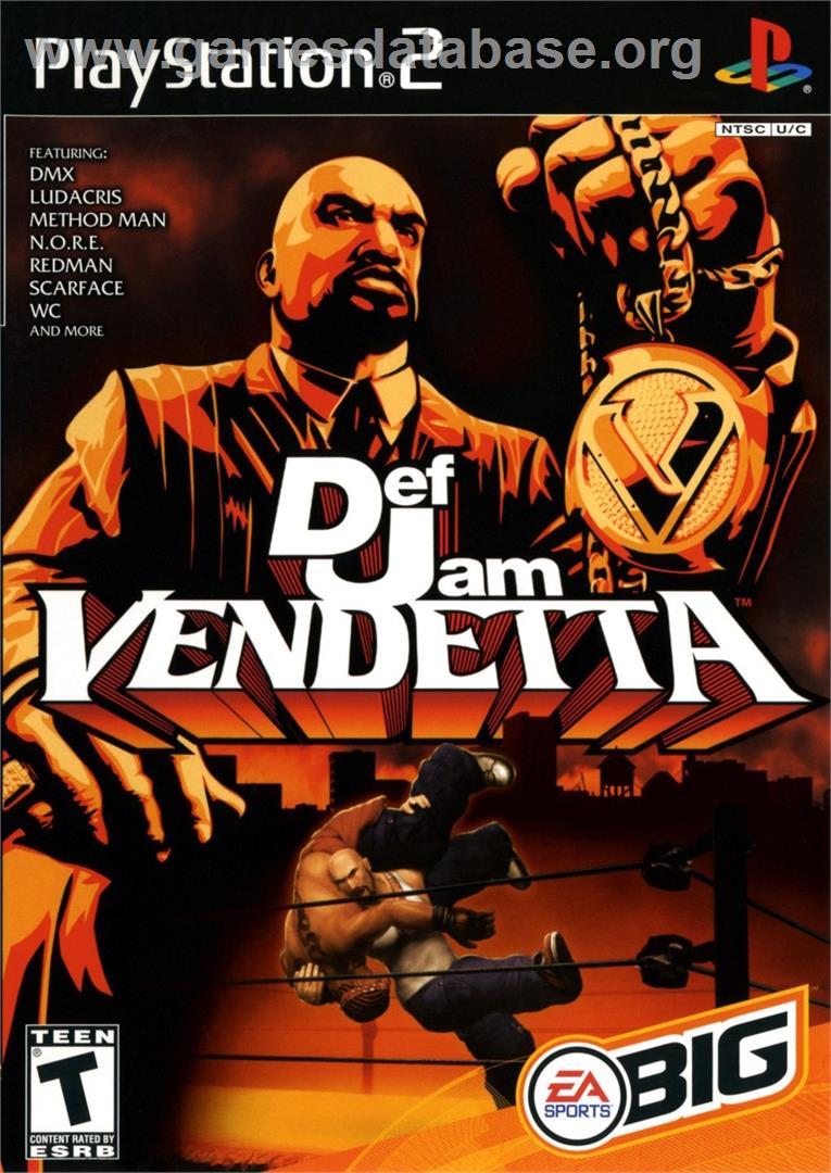 Def Jam Vendetta - Sony Playstation 2 - Artwork - Box