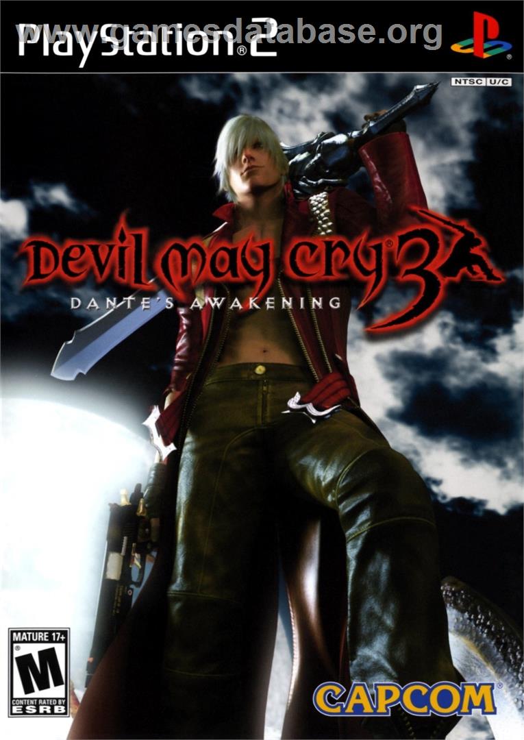 Devil May Cry 3 - Dante's Awakening - Sony Playstation 2 - Artwork - Box