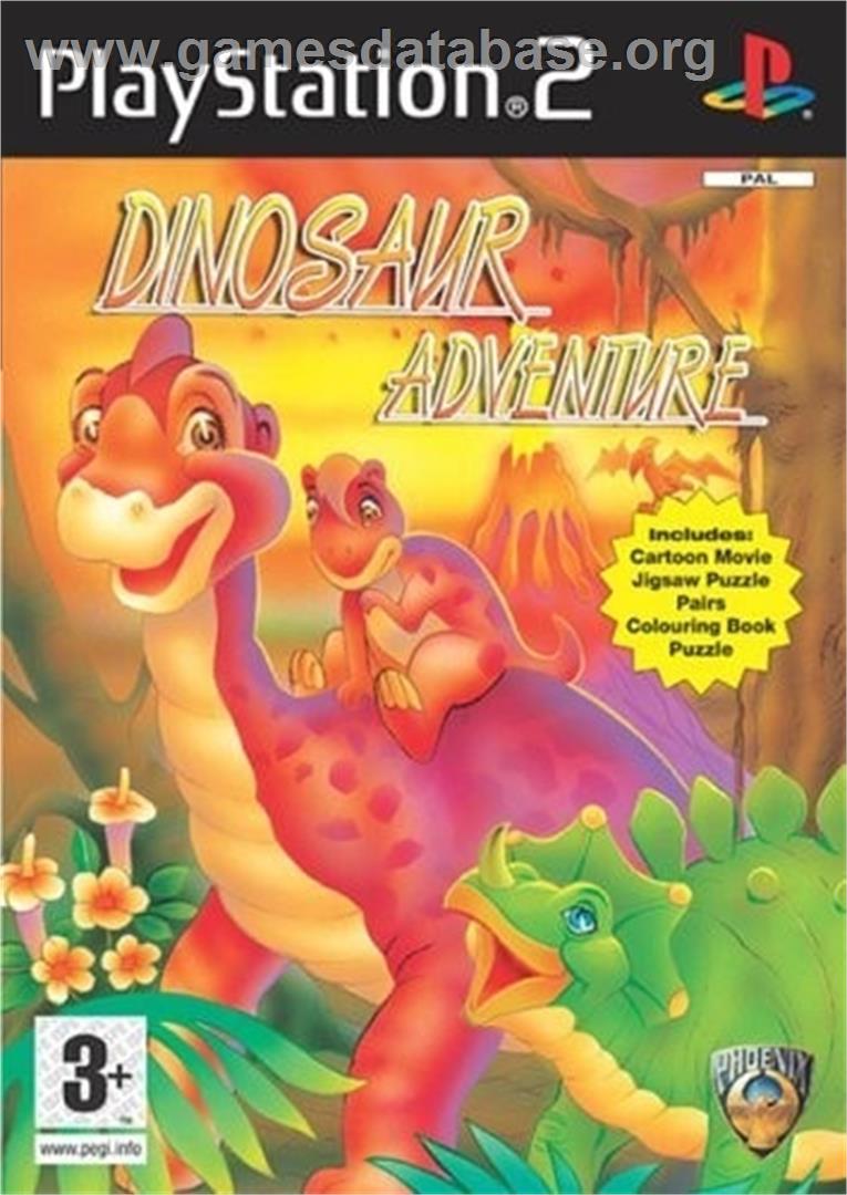 Dinosaur Adventure - Sony Playstation 2 - Artwork - Box