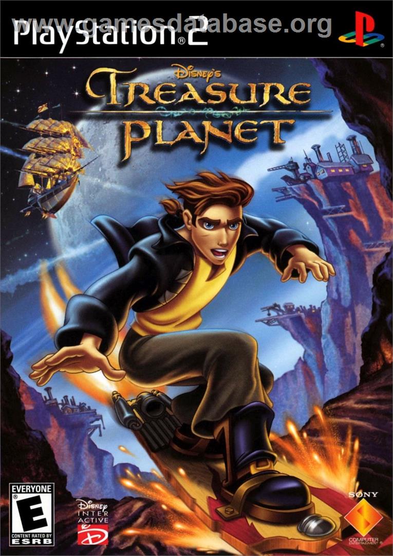 Disney's Treasure Planet - Sony Playstation 2 - Artwork - Box